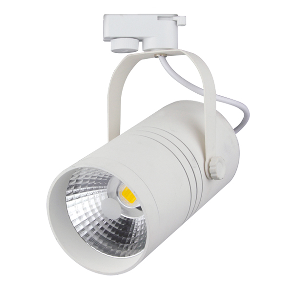 LED lištový reflektor jednofázový bílý 25W COB 6000K