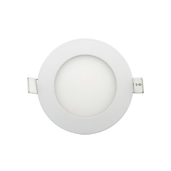 LED podhledové svítidlo FLAT 6W kruh, teplá bílá