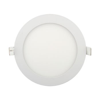 LED podhledové svítidlo FLAT 12W kruh, teplá bílá