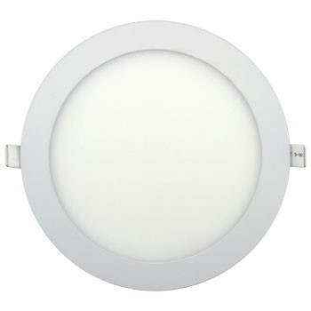 LED podhledové svítidlo FLAT 18W kruh, teplá bílá