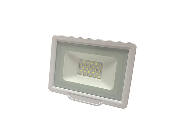 LED venkovní reflektor CITY bílý IP65 30W studená bílá