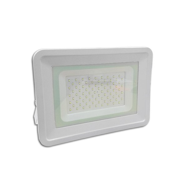 LED venkovní reflektor SLIM SMD CLASSIC2 bílý IP65 100W studená bílá